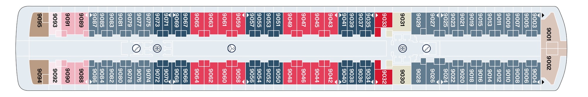 Deck 9 plan